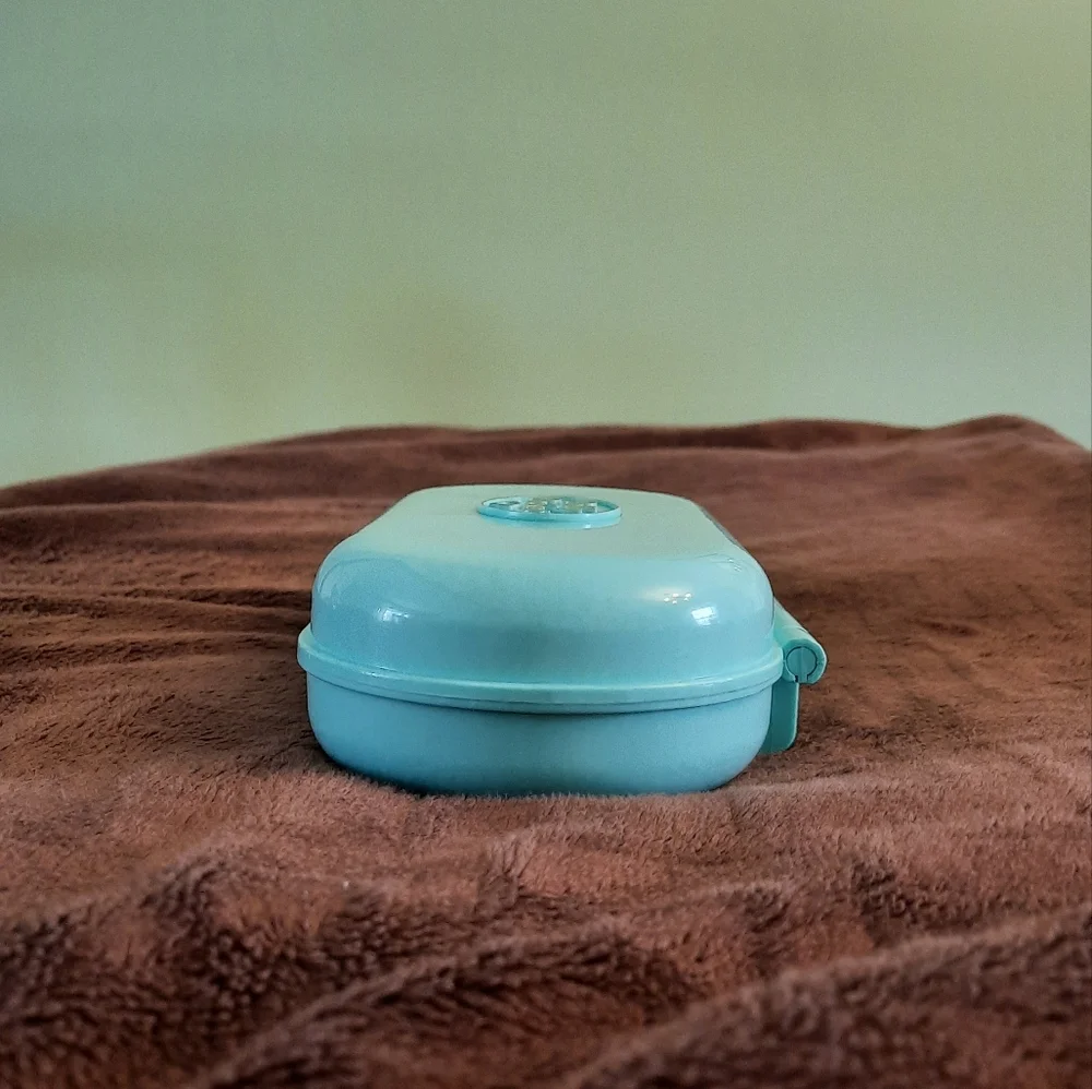 RARE Vintage 90s 1992 Bluebird Polly Pocket Babysitting Nursery Stamper Compact - Picture 3 of 10